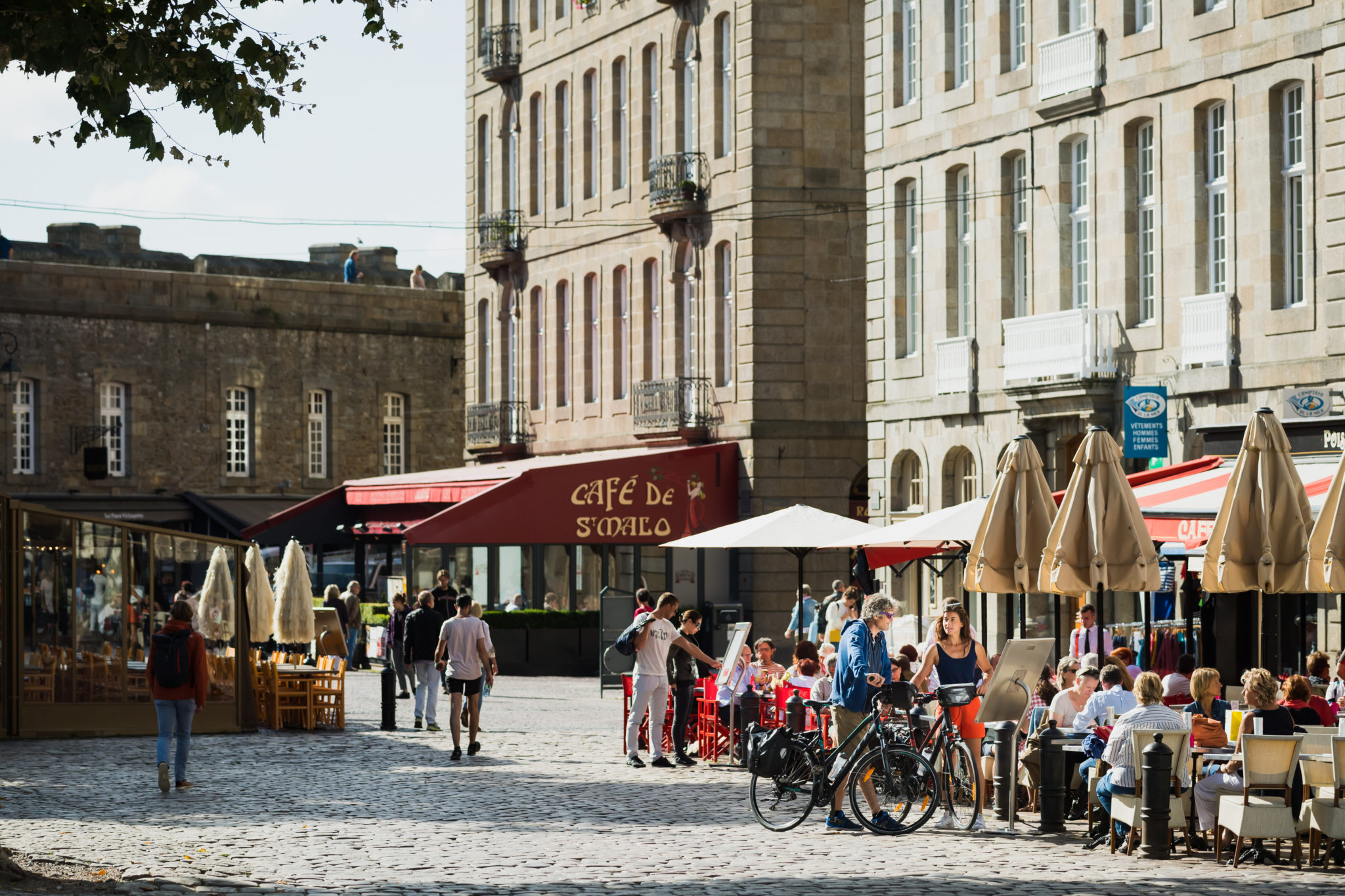 shopping à Saint-Malo dans l'intra-muros