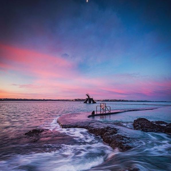 Les couchers de soleil à Saint-Malo Bon secours