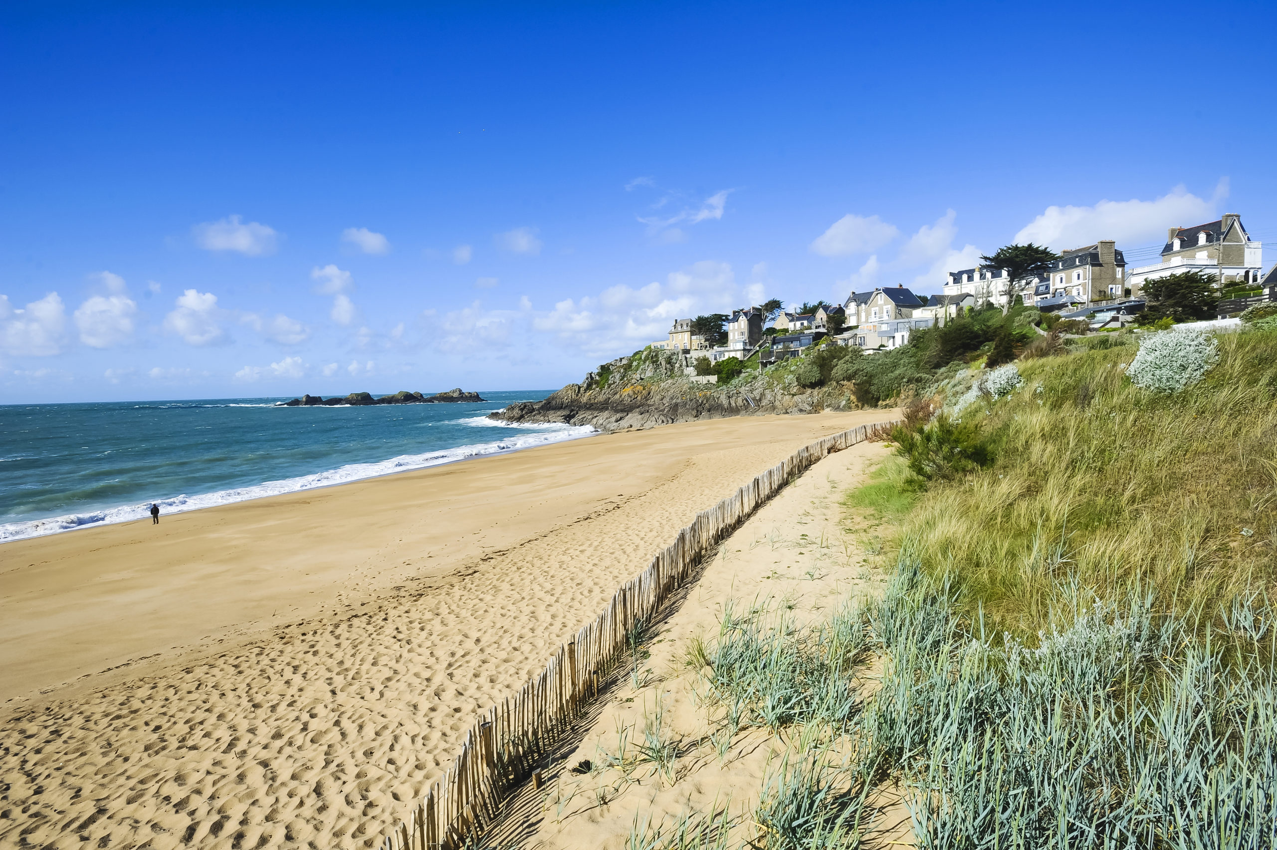 Plage du val Saint-Malo Bretagne