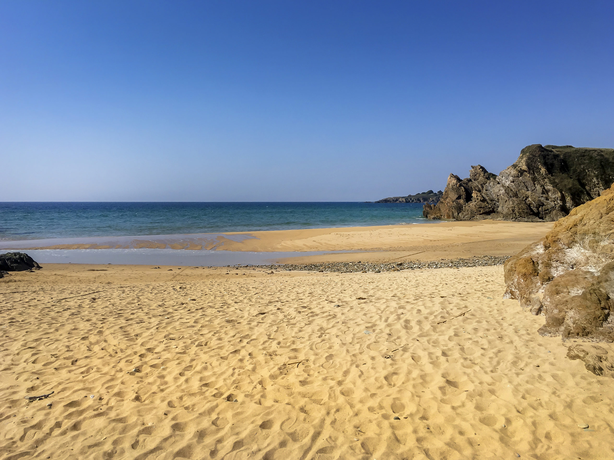 Plage de la varde Saint-Malo Bretagne