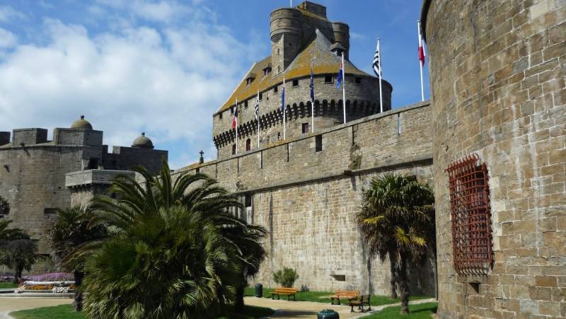 Château de la duchesse anne Les monuments historiques de Saint-Malo