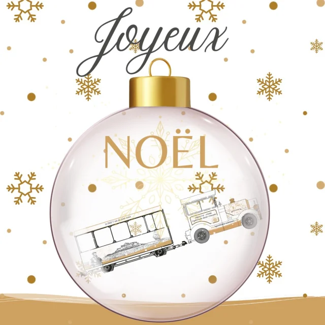 🎁✨ Joyeux Noël à toutes et à tous ! 🎄🚂
En cette période magique, toute l’équipe du Petit Train de Saint-Malo vous souhaite de magnifiques fêtes de fin d’année remplies de bonheur, de douceur et de balades enchantées. 🎉
Merci pour votre fidélité et vos sourires tout au long de l’année. 🌟 Nous avons hâte de vous retrouver à bord pour de nouvelles aventures.

🎅❄️ Passez de joyeuses fêtes !

#JoyeuxNoël #PetitTrainDeSaintMalo #SaintMalo #FêtesDeFinDAnnée #CitéCorsaire #MomentsDePartage